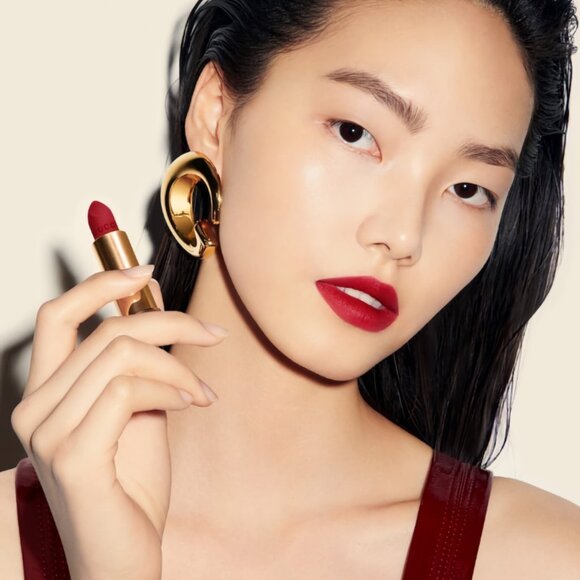 Gucci Beauty 3 Piece Rosso Ancora Lipstick Gift Set $147 - Picture 4 of 10